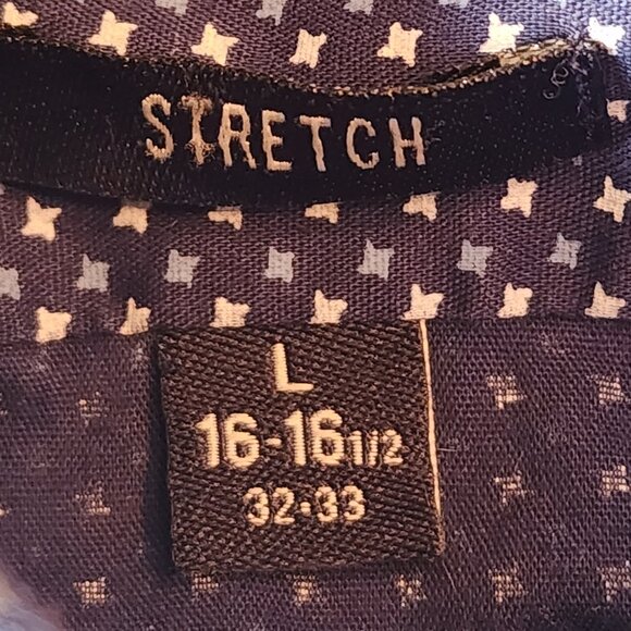 Ben Sherman Tailoring Men's Long Sleeve Button Front Stretch Shirt. Size Large - Picture 7 of 7